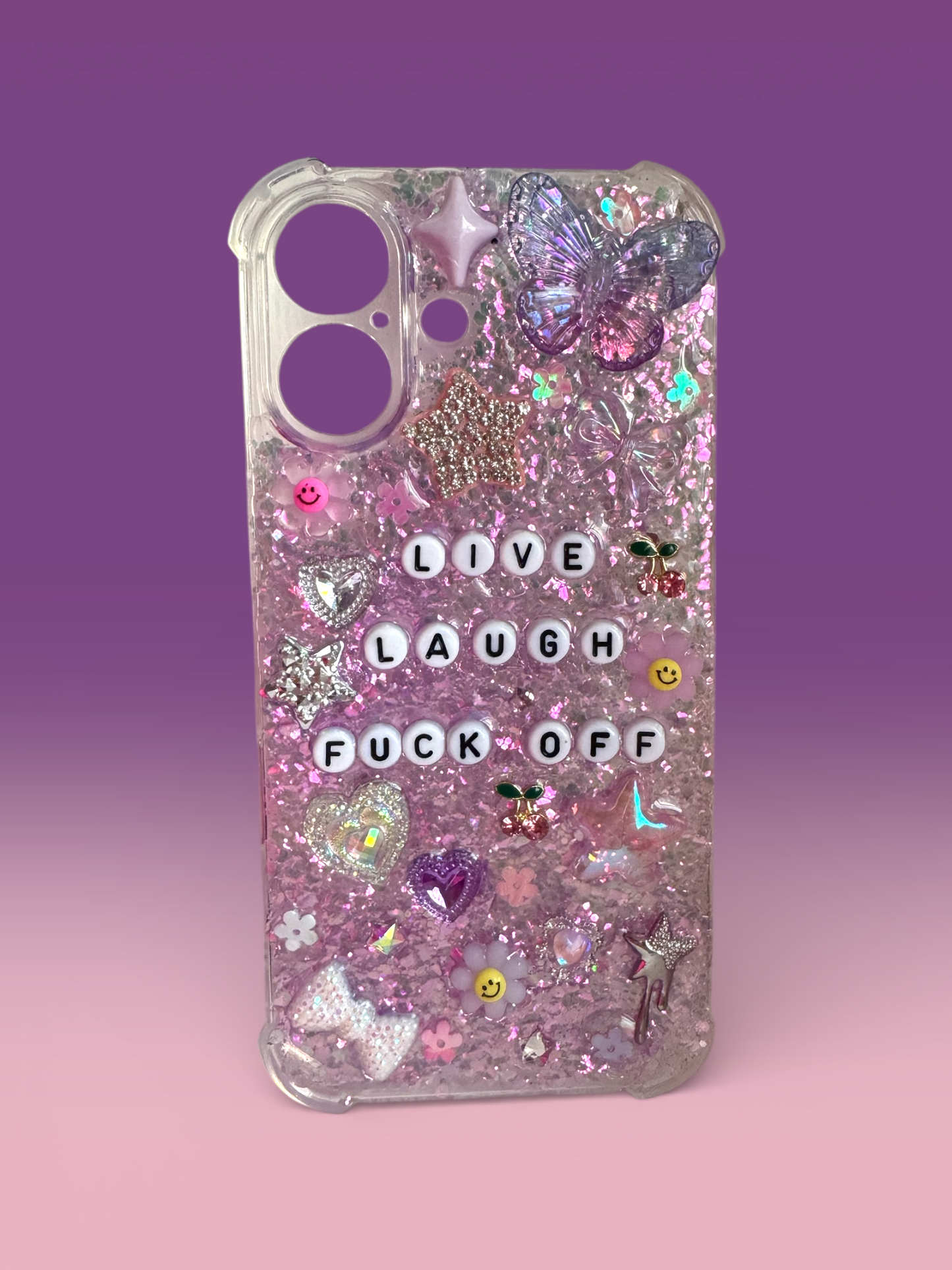 “Live, Laugh, F*ck Off” junk phone case