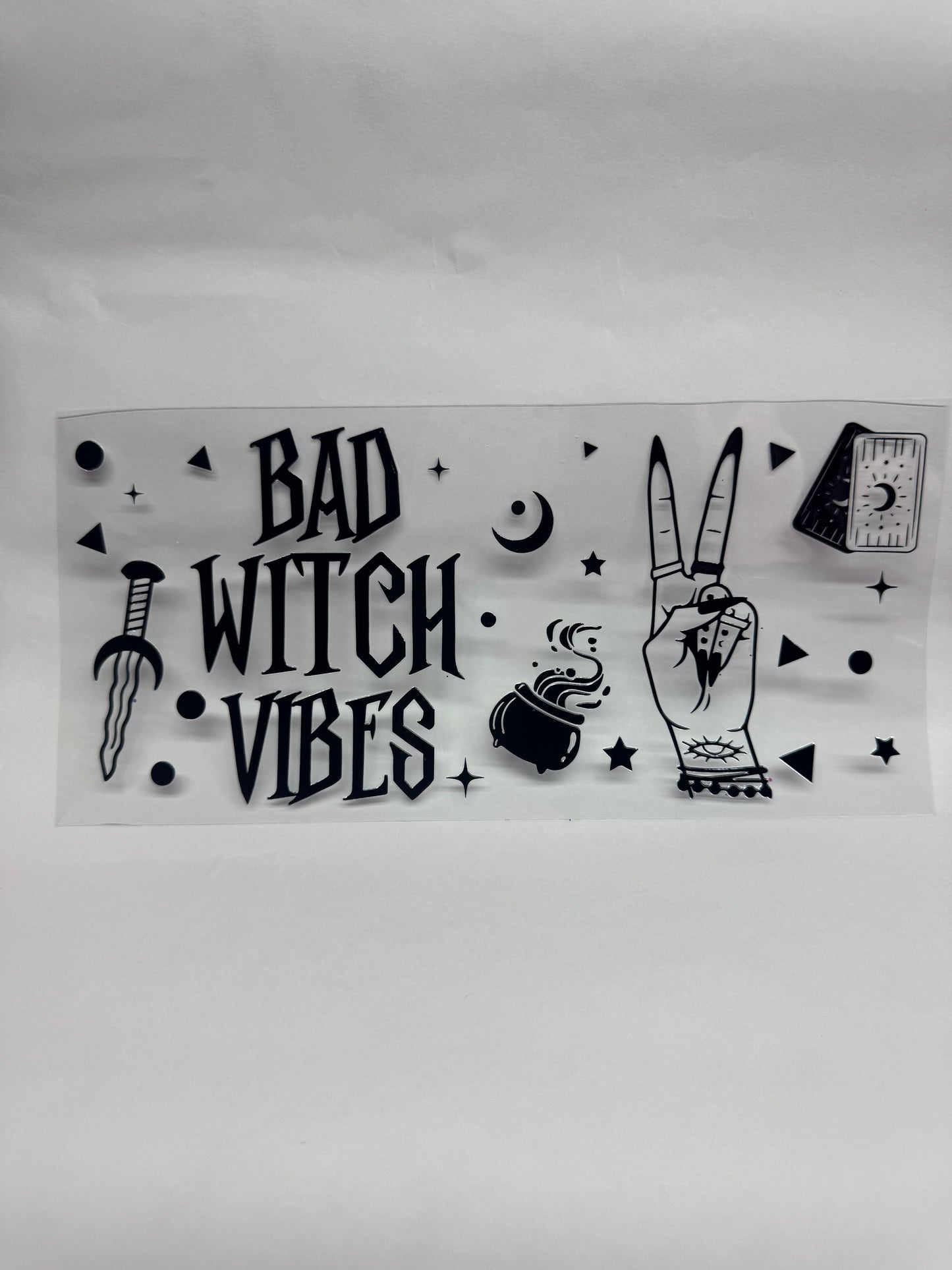 Spooky cup wraps and decals