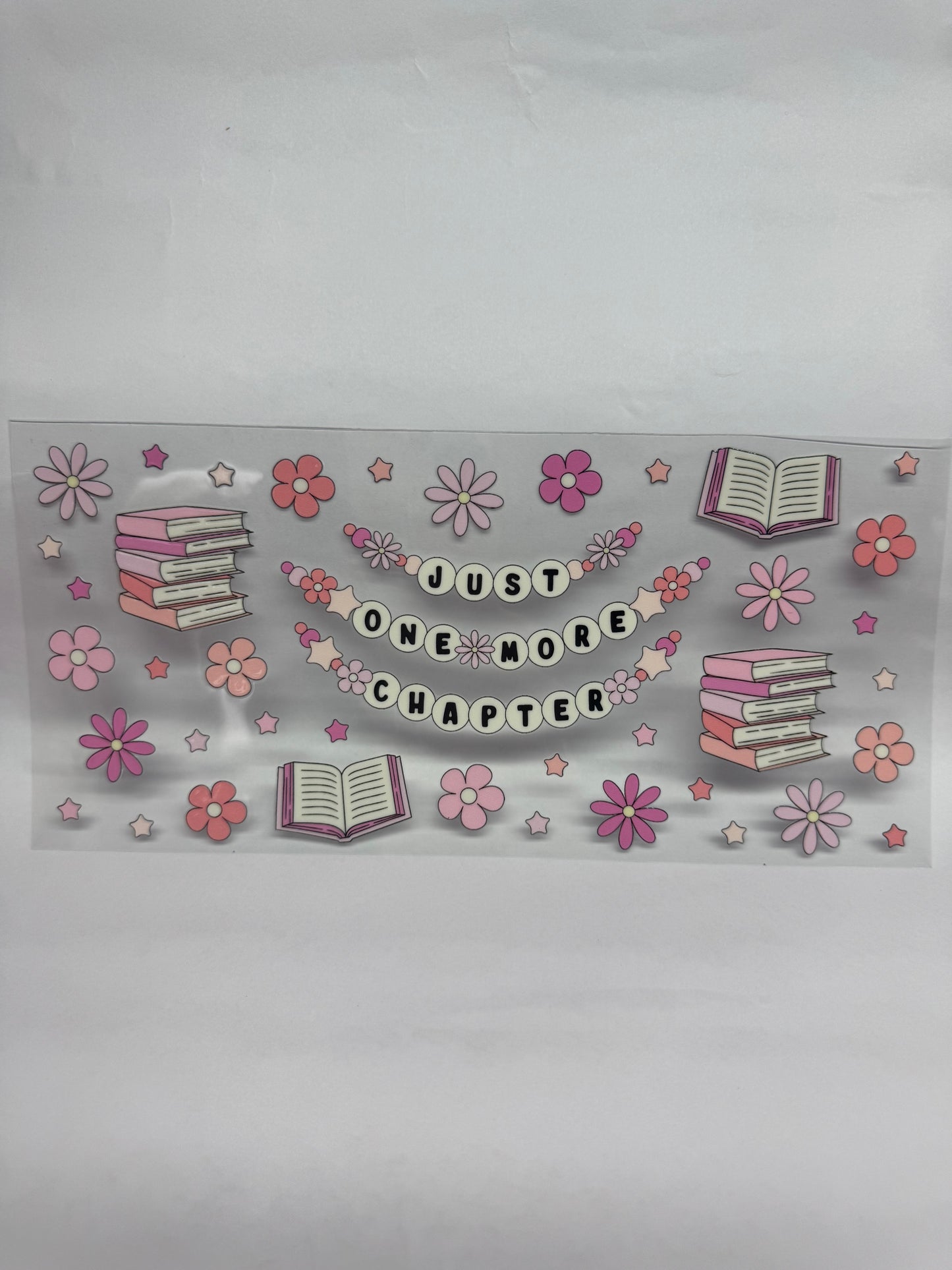 Bookish cup wraps and decals