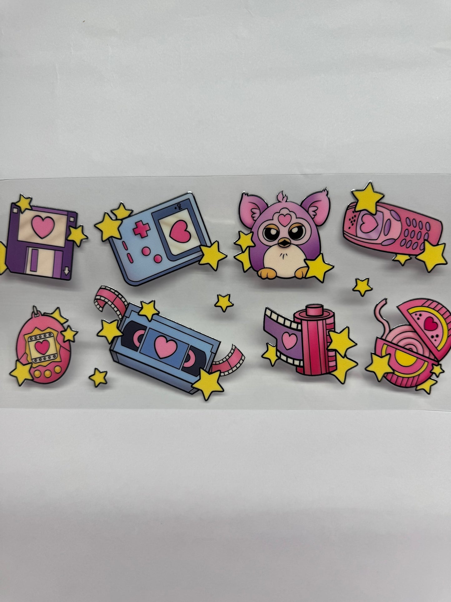 Nostalgia cup wraps and decals