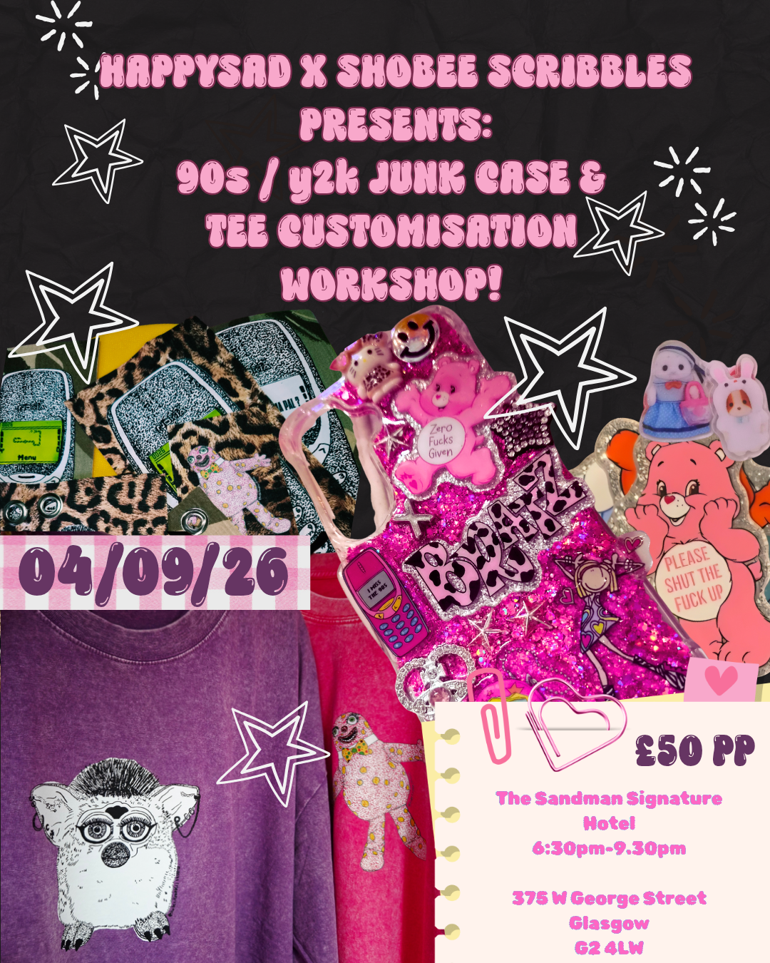 HappySad X Shobee Scribbles Workshop