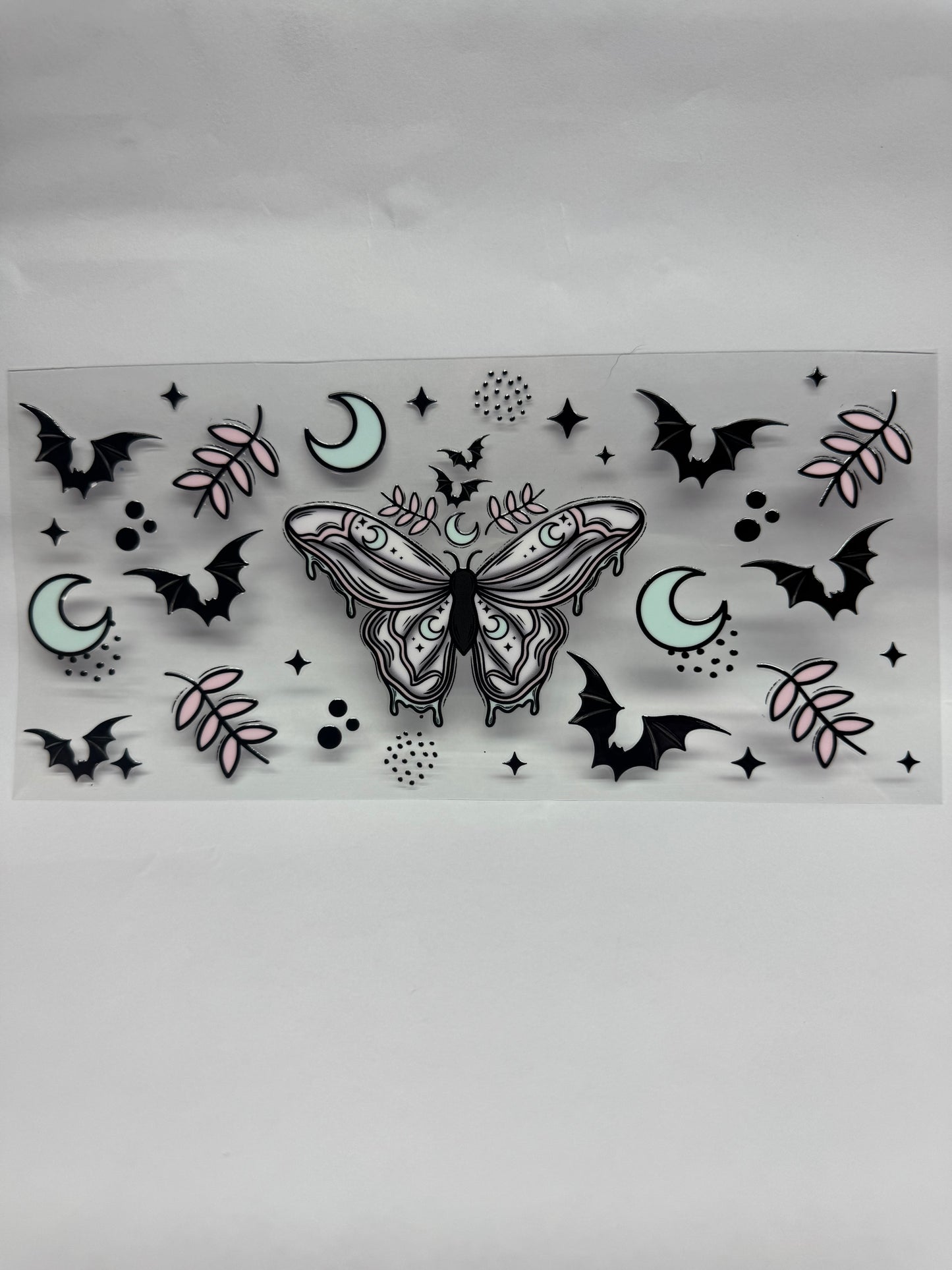 Spooky cup wraps and decals