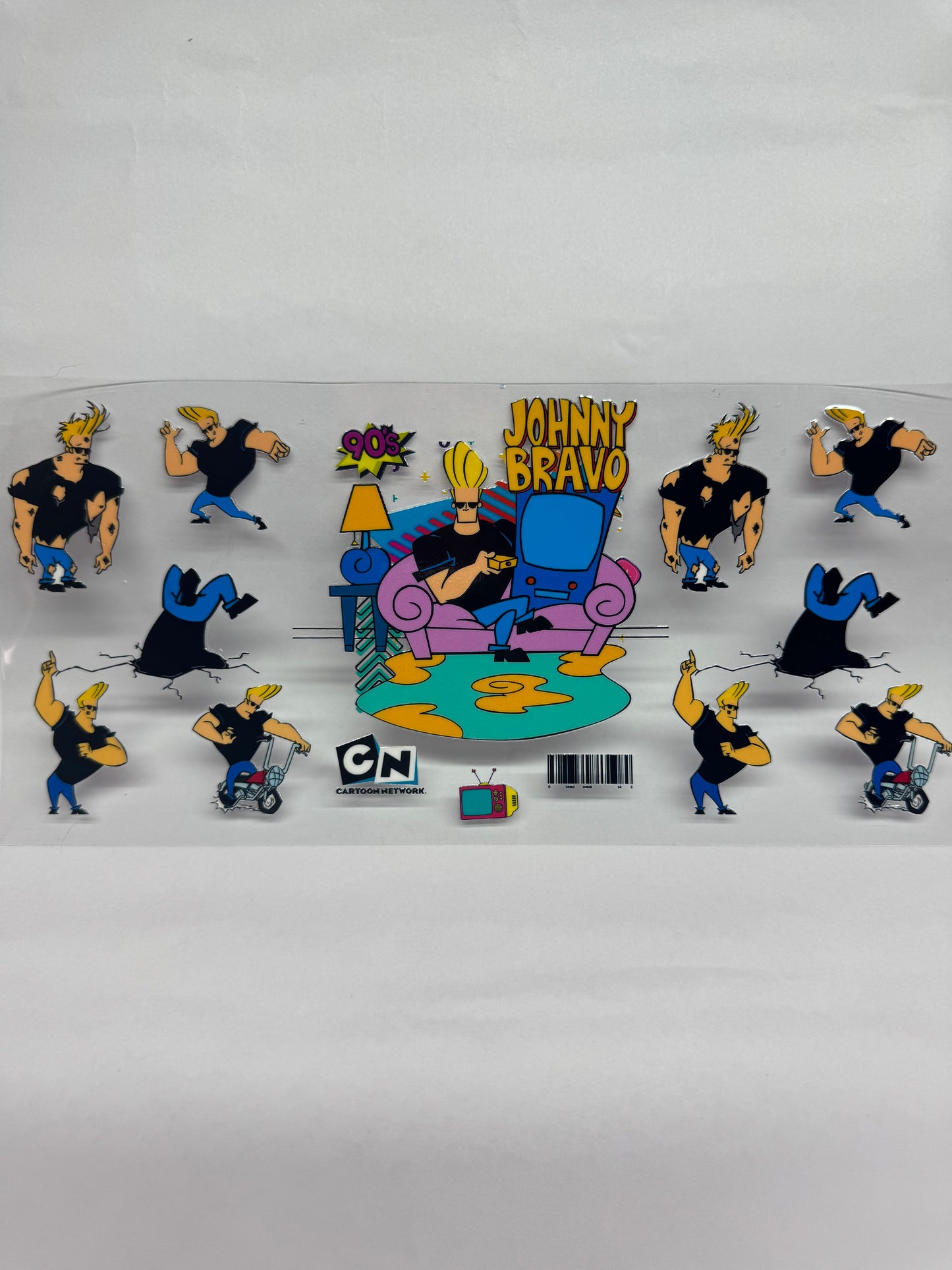 Tv & film cup wraps and decals