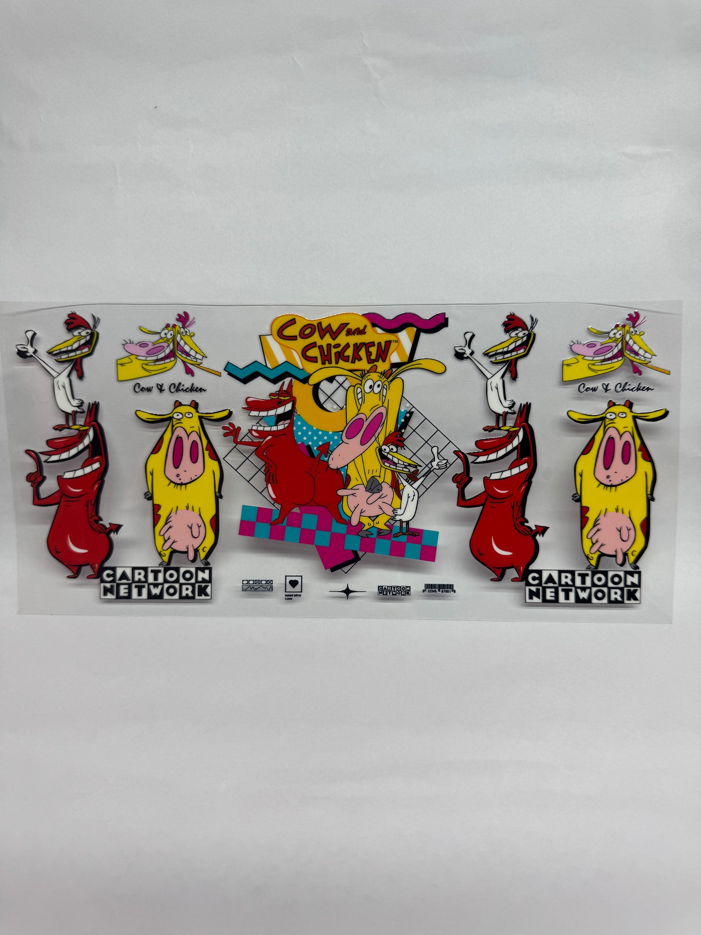 Tv & film cup wraps and decals