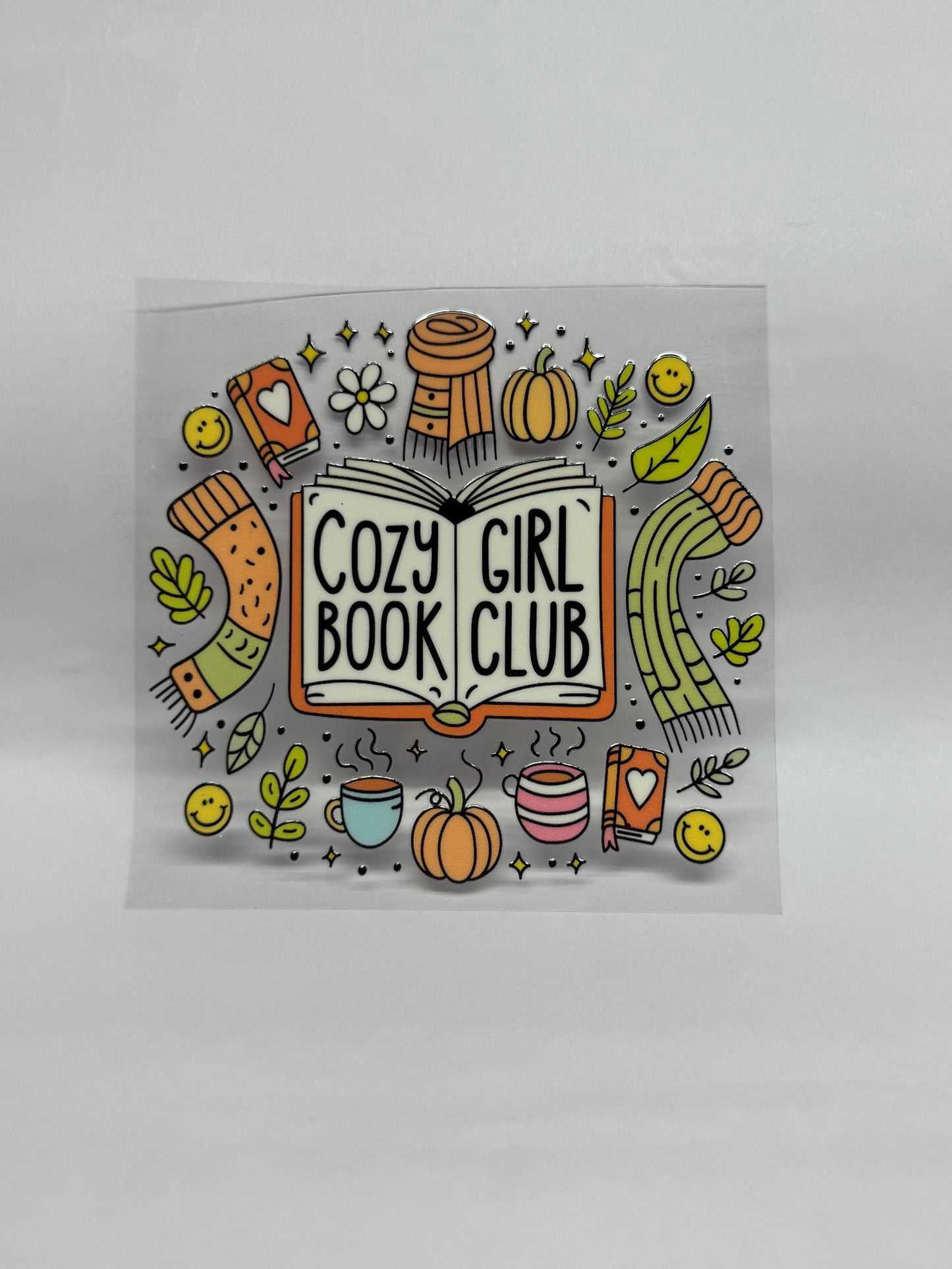 Bookish cup wraps and decals