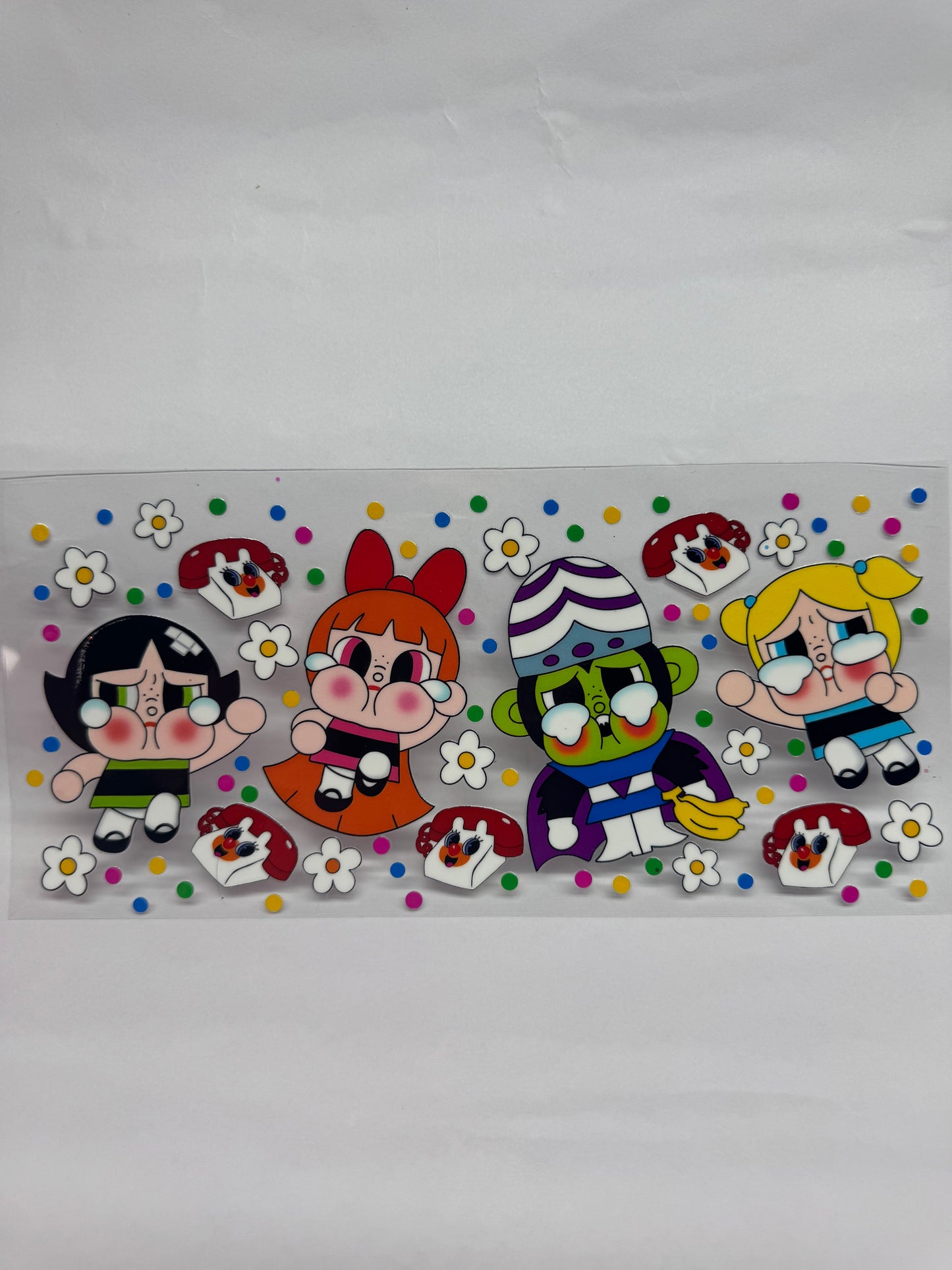 Tv & film cup wraps and decals