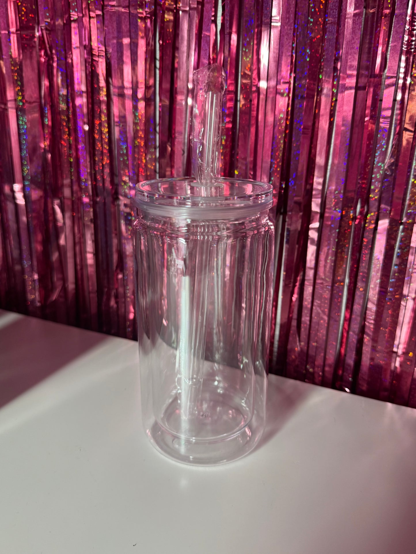 Custom Snow Globe Tumbler - 16oz