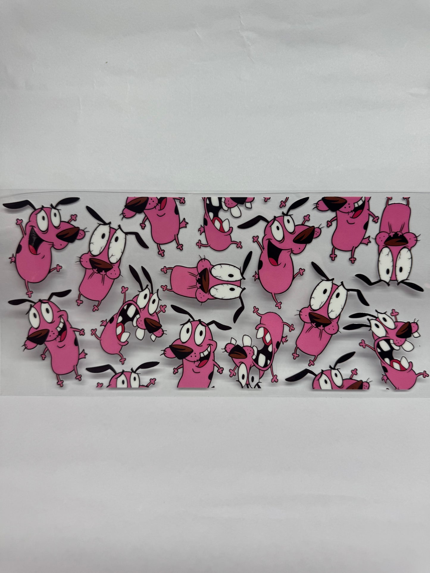 Tv & film cup wraps and decals