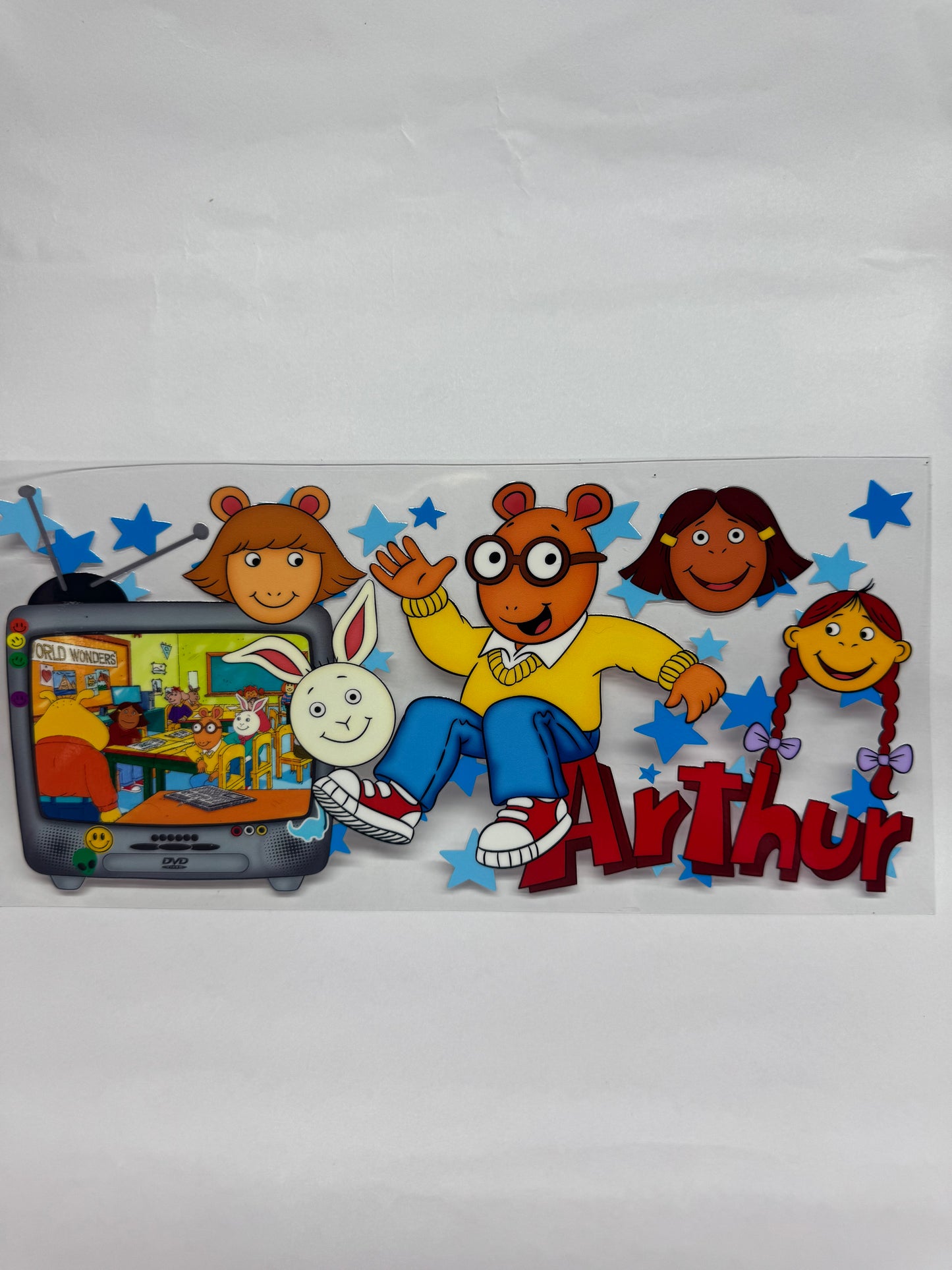 Tv & film cup wraps and decals