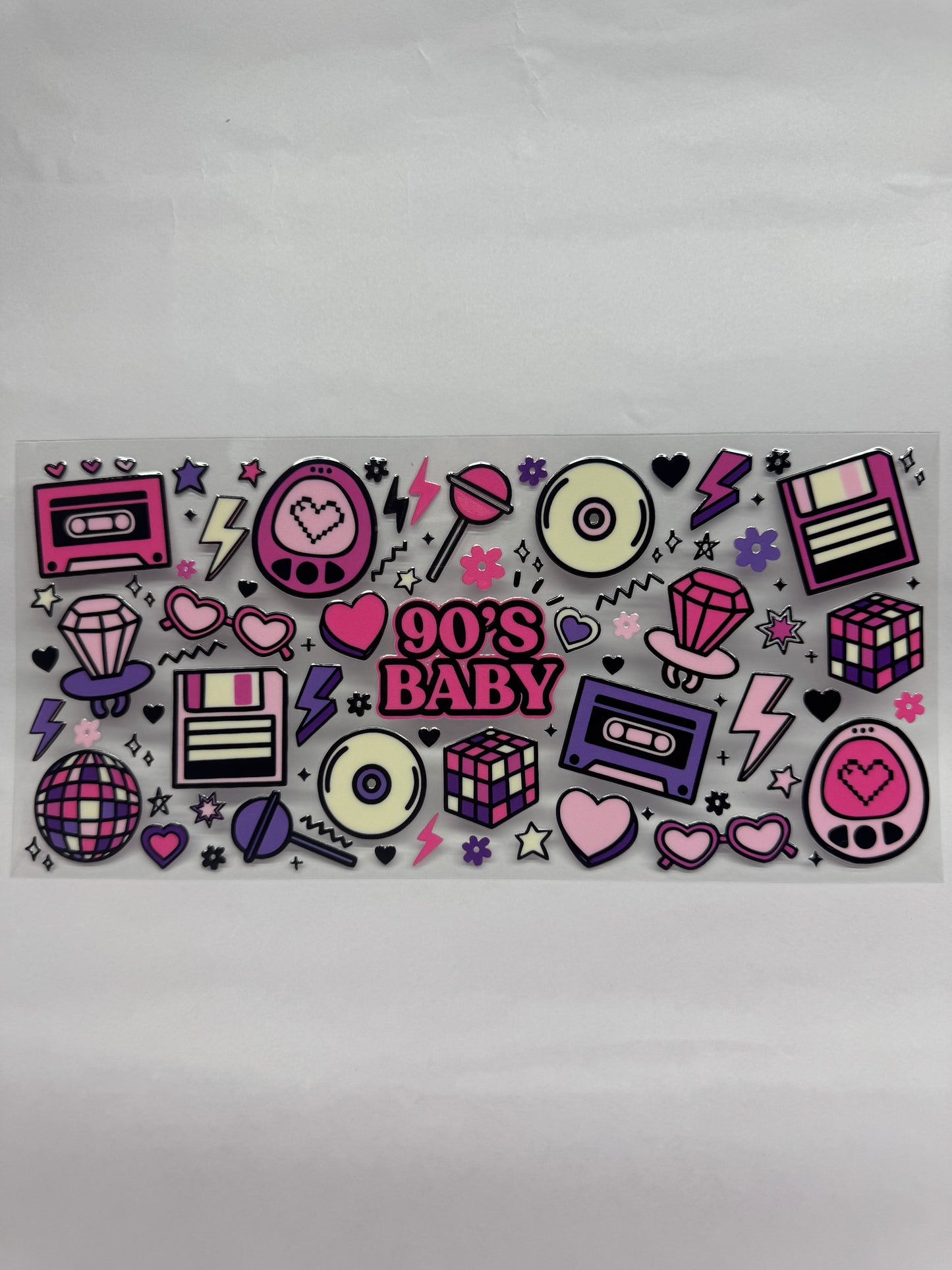 Nostalgia cup wraps and decals