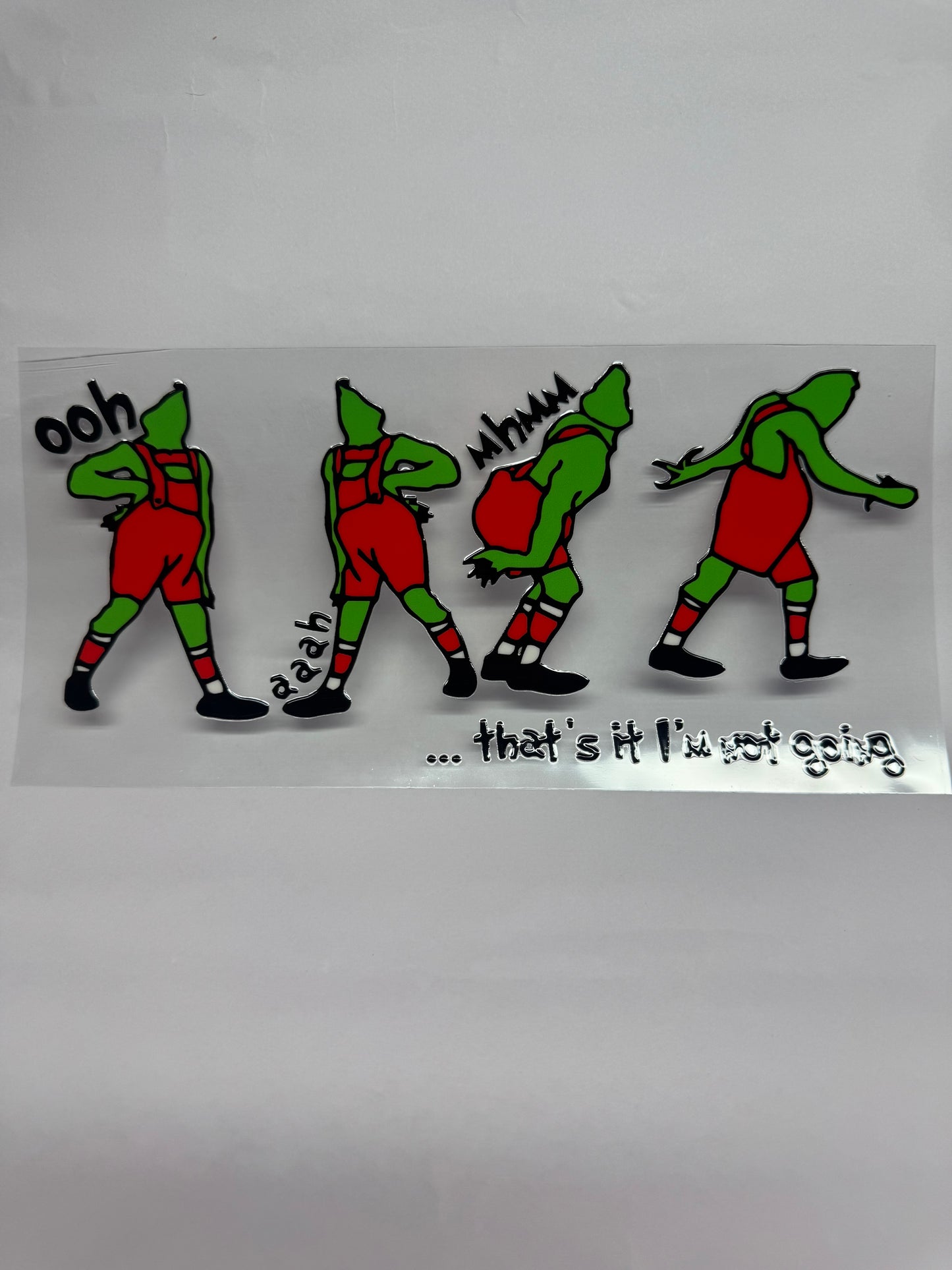 Christmas cup wraps and decals