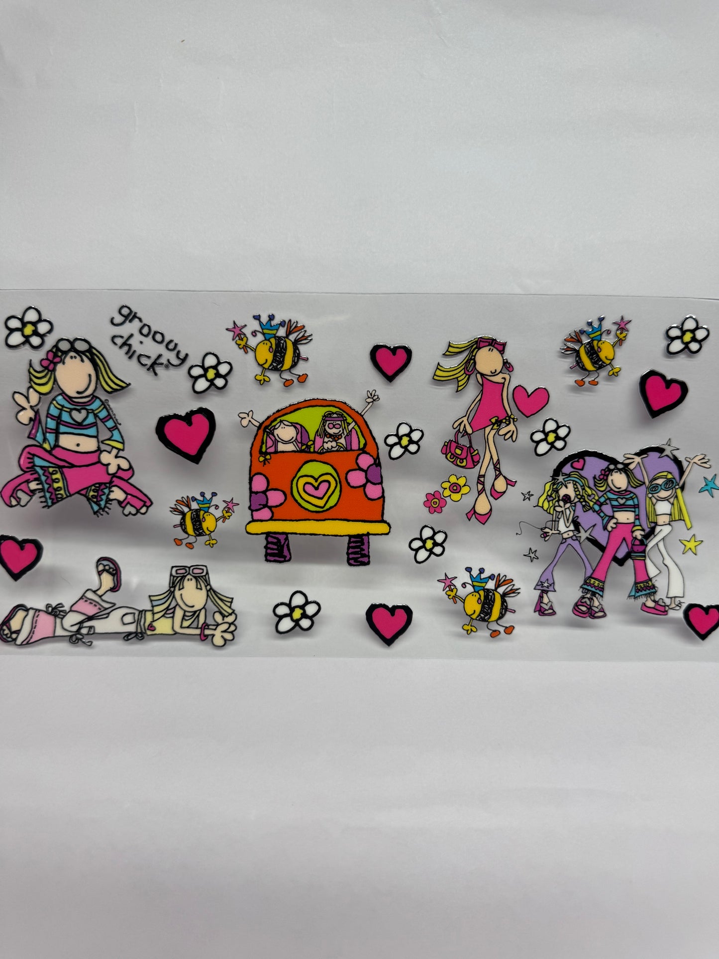 Nostalgia cup wraps and decals