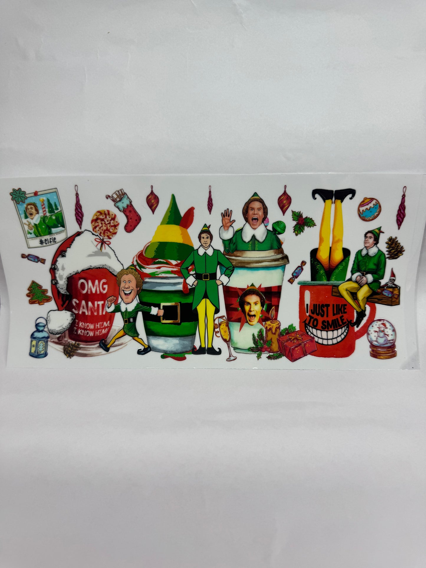 Christmas cup wraps and decals