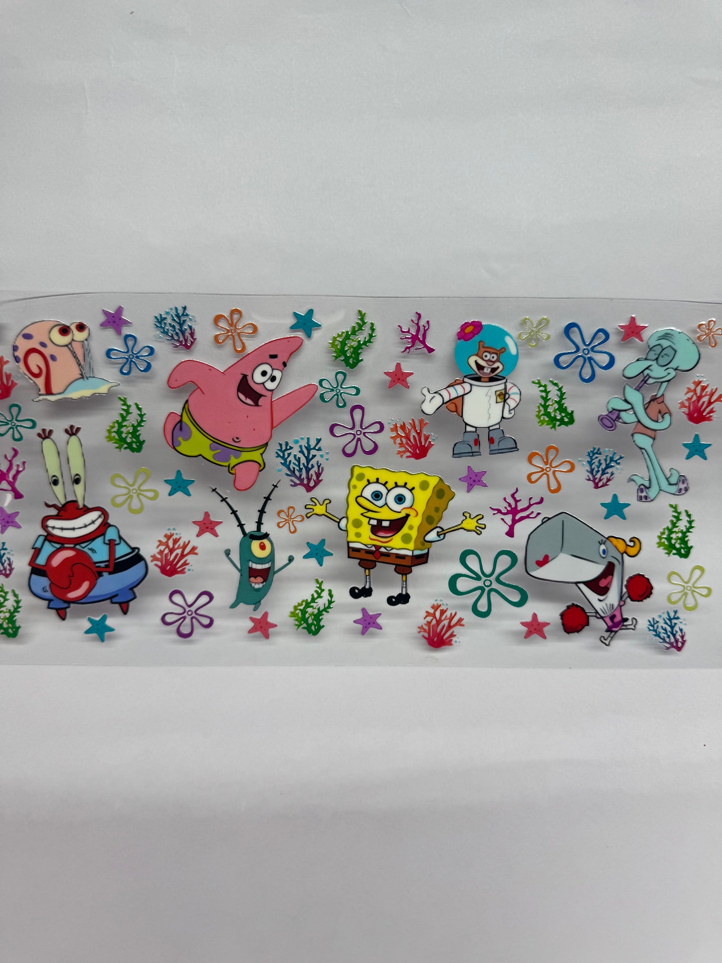 Tv & film cup wraps and decals