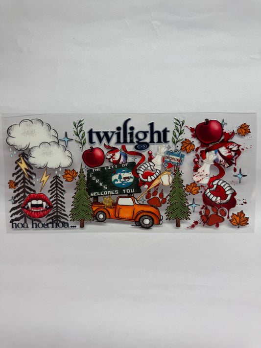 Tv & film cup wraps and decals